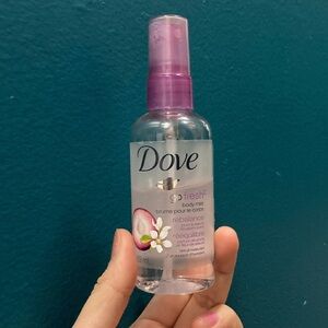 Dove Go Fresh Body Mist rebalance plum & Sakura 3/4 full